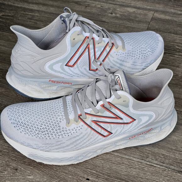 New Balance Fresh Foam 1080v11 Shoes Mens Size 13.5 Gray Running main image 6